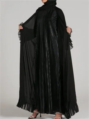 Crew Neck Unlined Modest Abaya – a perfect blend of fashion and