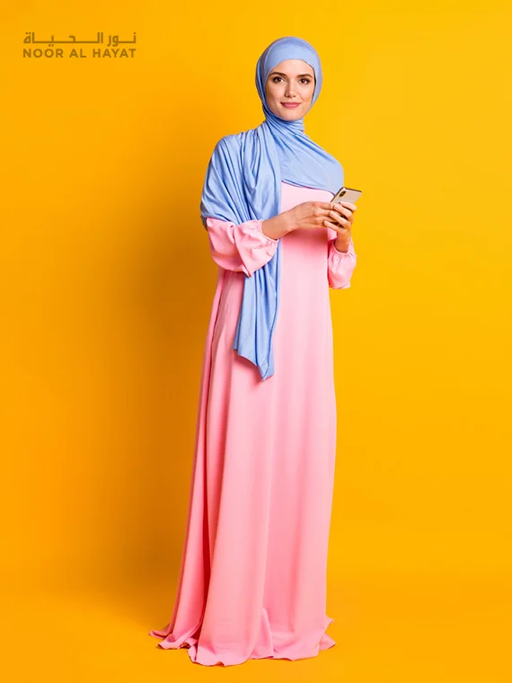 Crew Neck Unlined Modest Abaya – a perfect blend of fashion and modesty. -  NOOR FASHION DUBAI