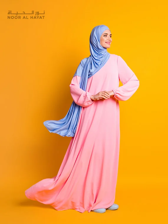 Crew Neck Unlined Modest Abaya - a perfect blend of fashion and modesty.